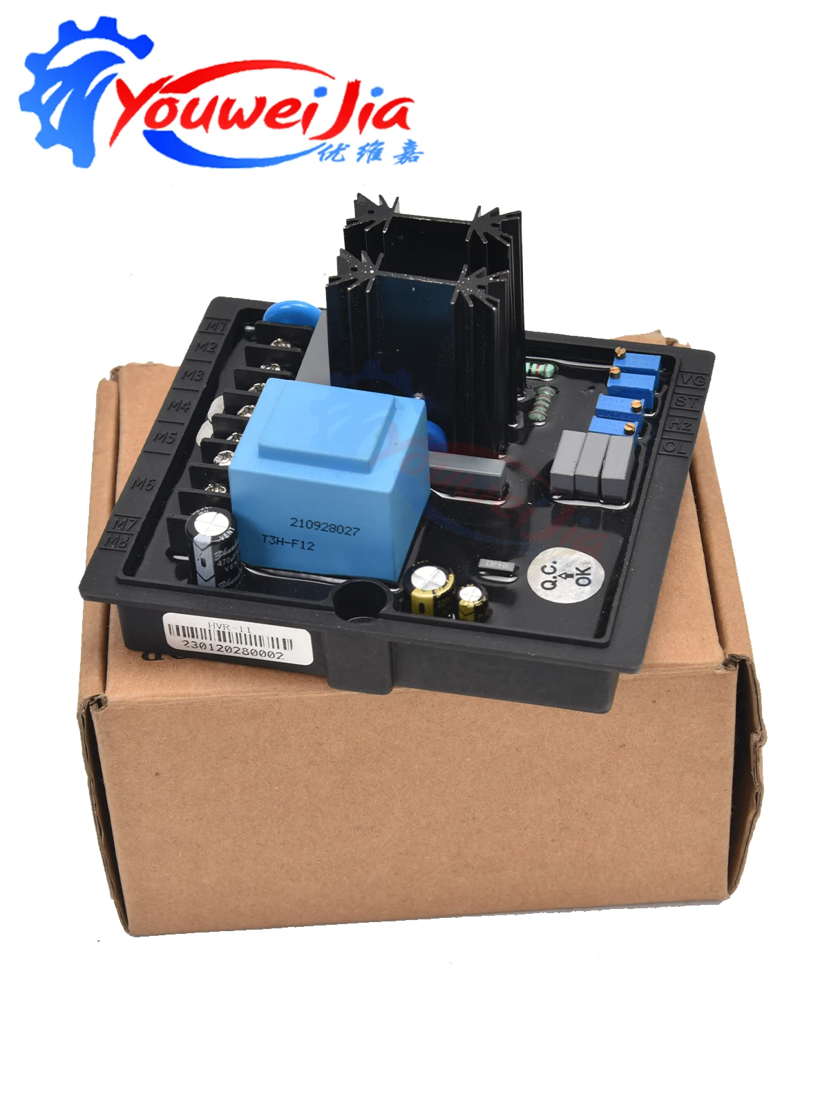 HVR-11 AVR LINZ Diesel Generator Voltage Stabilizer Genset Spare Part HVR 11 Voltage Stabilize for Power Generation Equipment