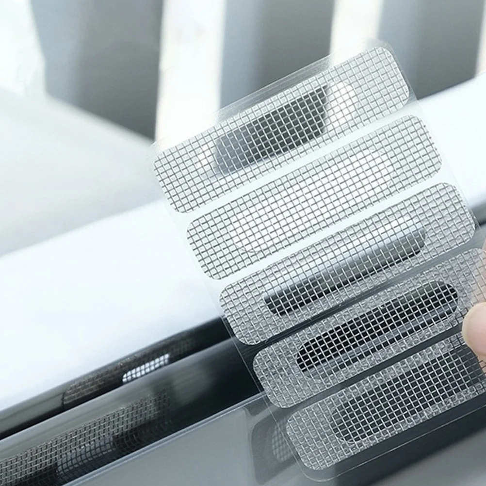 

Adhesive Screen Mend Tape Repair Patch For Window Door Tear Holes Waterproof Fiberglass Mesh Fix Kit Hardware Tool