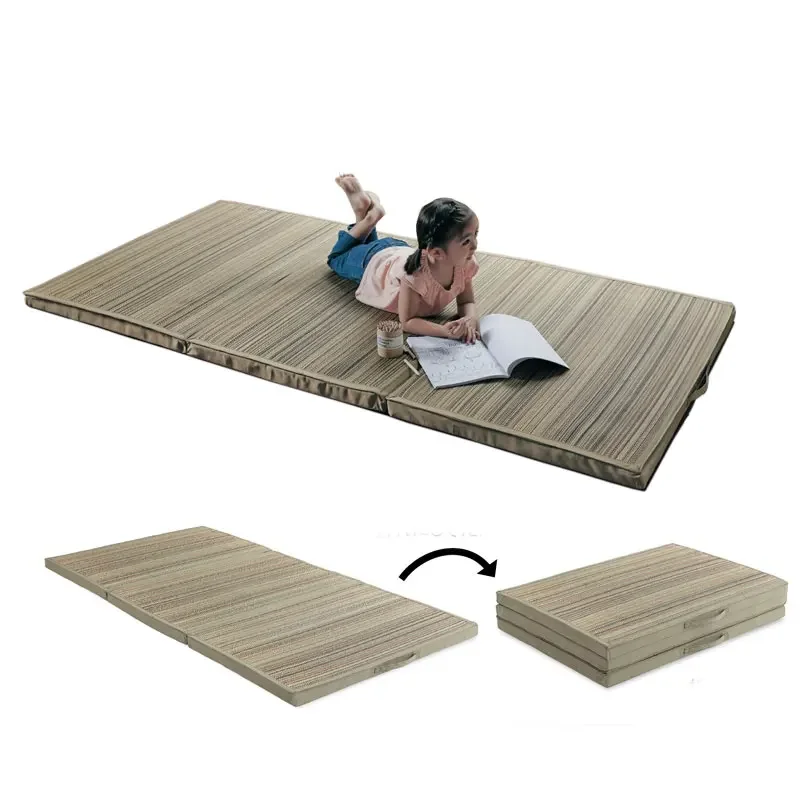 Folding Soft Tatami Mattress Floor Mat Japanese Traditional Tatami Carpet Rectangle Large Size Carpet Judo Tatami Mat Foldable