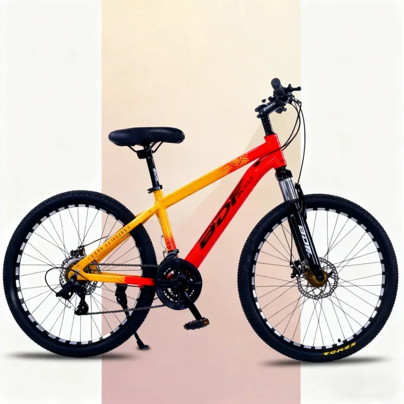

Aluminum Alloy Children's Bicycle 20-22-24-26 Inch Challenger200Golden Red Wholesale BDF BICYCLE