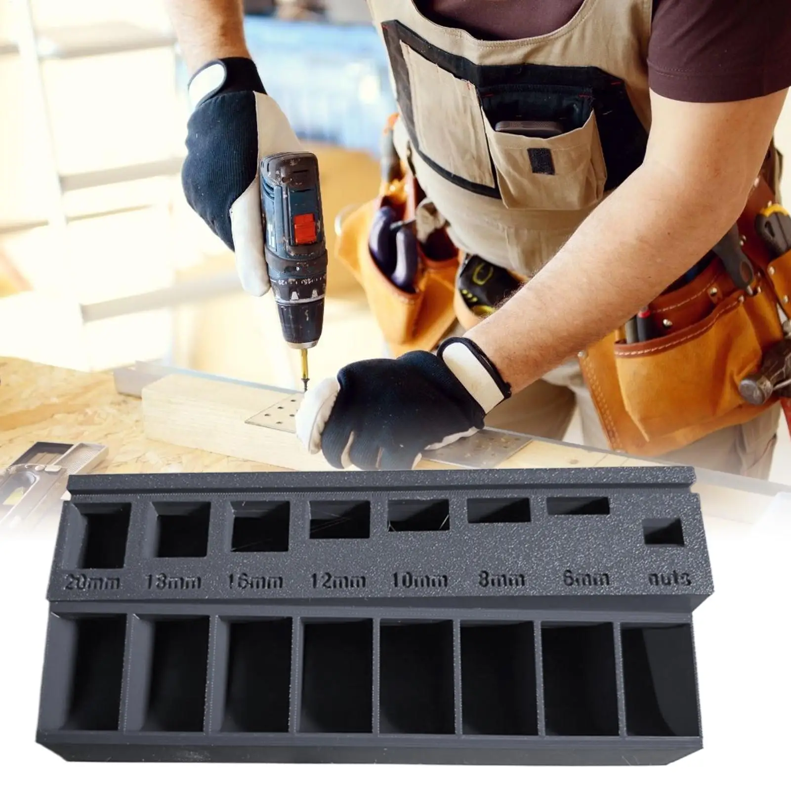 Automatyczny sorter śrub, organizer do śrub M3, skrzynka do sortowania śrub, druk 3D, ergonomiczny organizer narzędzi, pojemnik do przechowywania nakrętek, gwoździ i elementów metalowych.