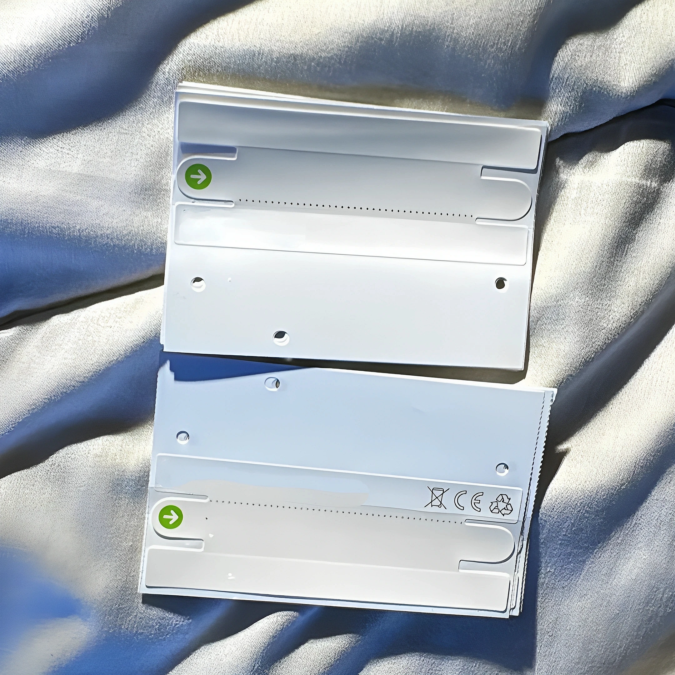 

10 шт. оригинальное качество с синим УФ-светом, уплотнительные наклейки для Apple iPhone 17 16 15 14 13, упаковочный ремешок для коробки Promax