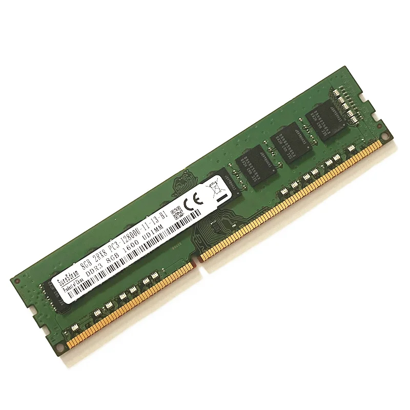 DDR3 RAM 8GB 1600MHz Desktop Memory 8GB 2RX8 PC3-12800U-11-13-B1 DDR3 RAM 8GB 1600MHz Desktop Memory 8GB 2RX8 PC3-12800U-11-13-B1