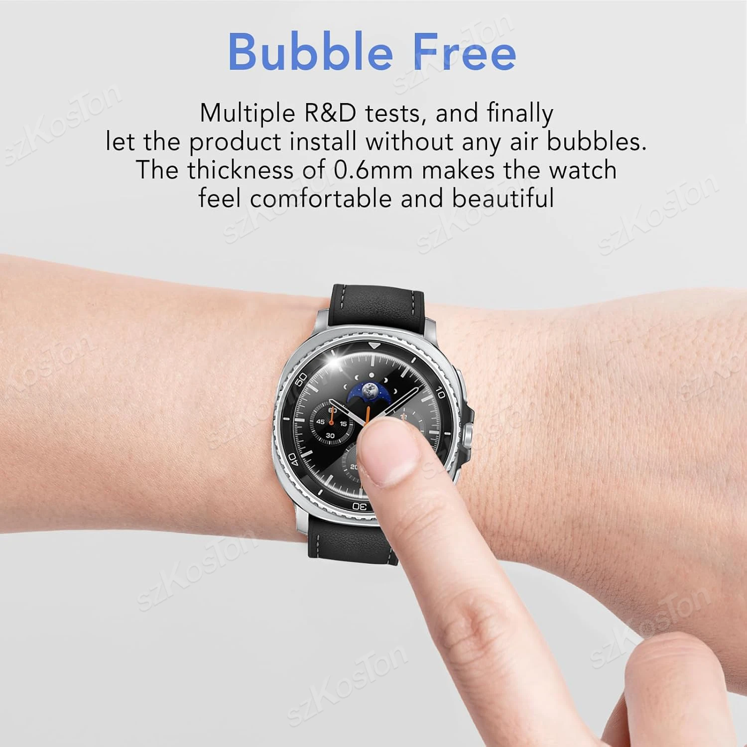 2 Buah Pelindung Layar untuk Jam Tangan Samsung Galaxy 8 40Mm/44Mm & Klasik 46Mm/Jam Tangan Ultra 47Mm (2025) Kaca Antigores HD