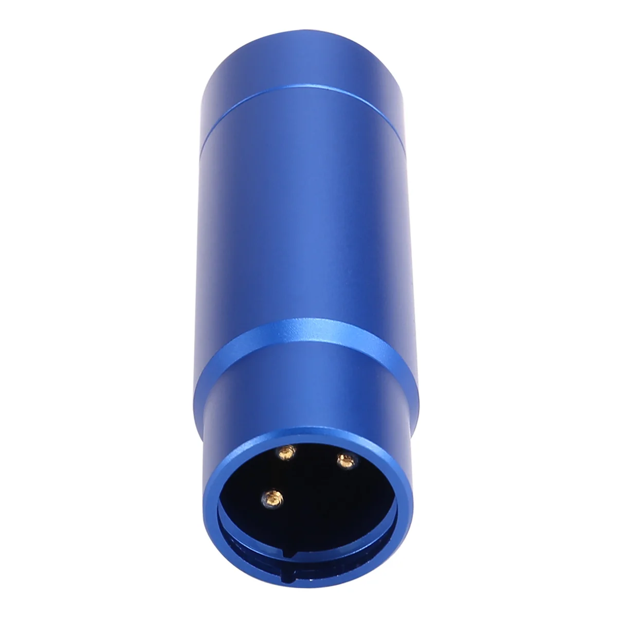 A56XQ Phantom Power Adapter ระบบไมโครโฟนเครื่องผสมเสียงสําหรับคอนเดนเซอร์ Mic 48V XLR อะแดปเตอร์ไมโครโฟน 3.5 มม.สีฟ้า