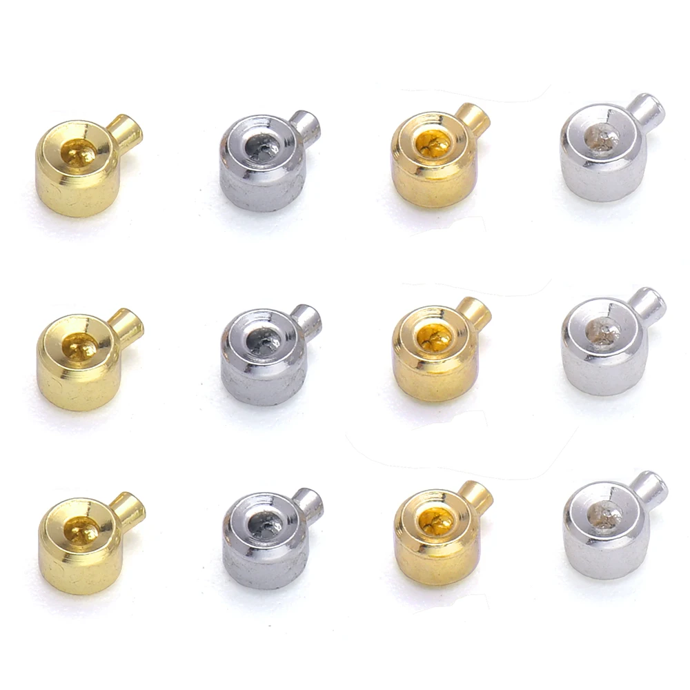 3,2 mm Messing-Crimp-Perlen, lose Rondelle-Abstandsperlen, Crimp-Anhänger, Zubehör für die Herstellung von Armbändern, Halsketten und Schmuck. – Detail 11