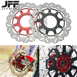 Motorcycle 320MM Front Floating Brake Disc Rotor For Honda CR125 CR250 2002-2007 CRF250R CRF450R CRF250X CRF450X CRF450RX 2004-2
