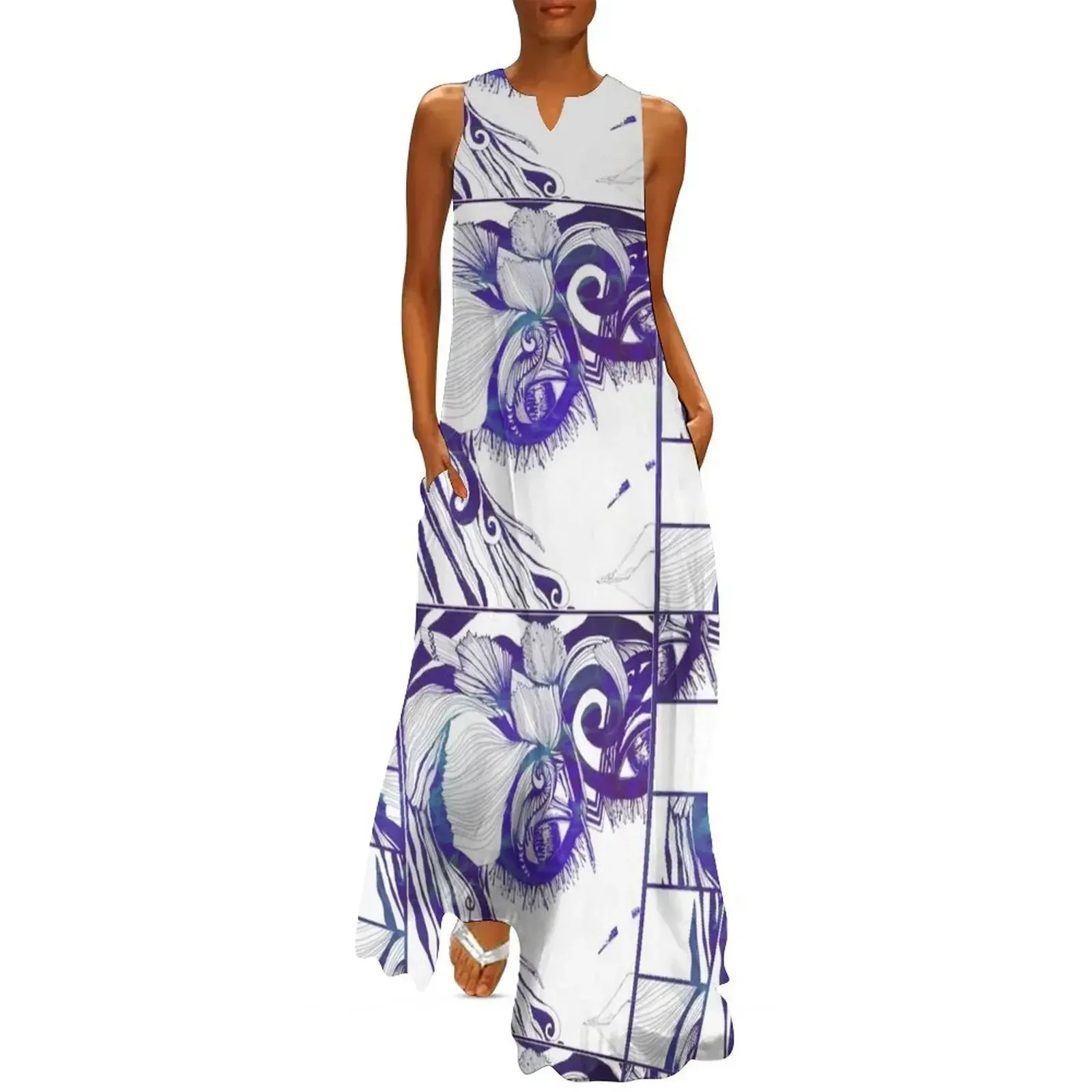 

KELKIRK ST. Te Paea Wai Long Dress summer dress womens 2025 evening dress woman Female clothing Evening gown