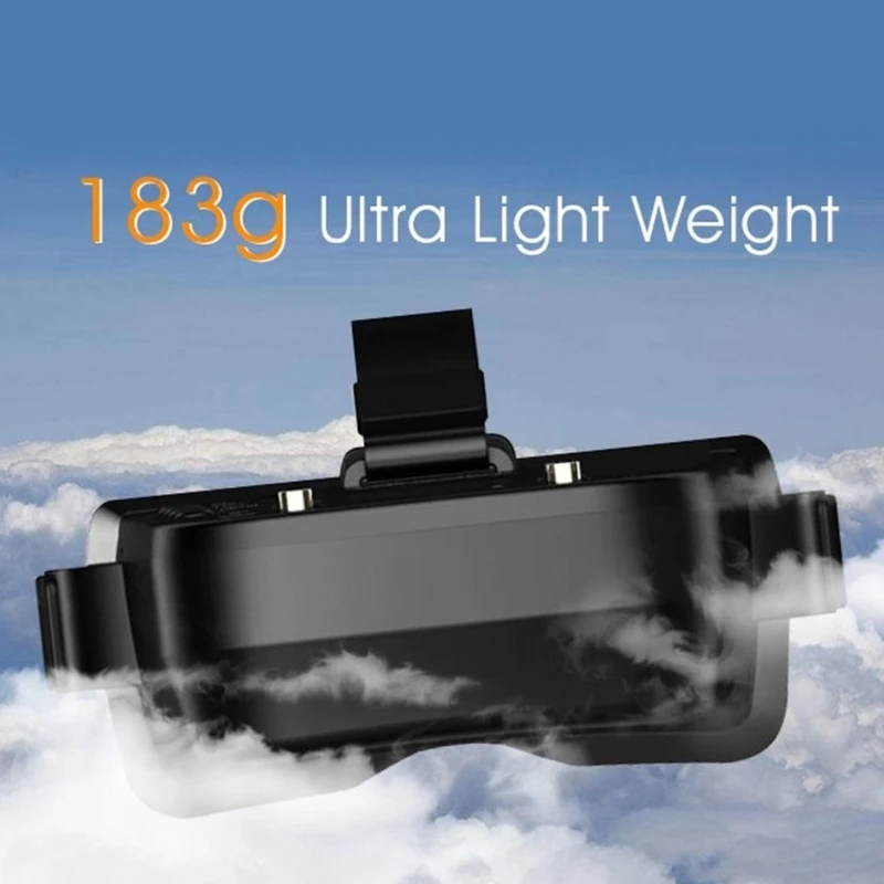 FPV Tranverser Goggles 5.8G 40CH with 3Inch Screen 480x320 Display Lightweight Dropship