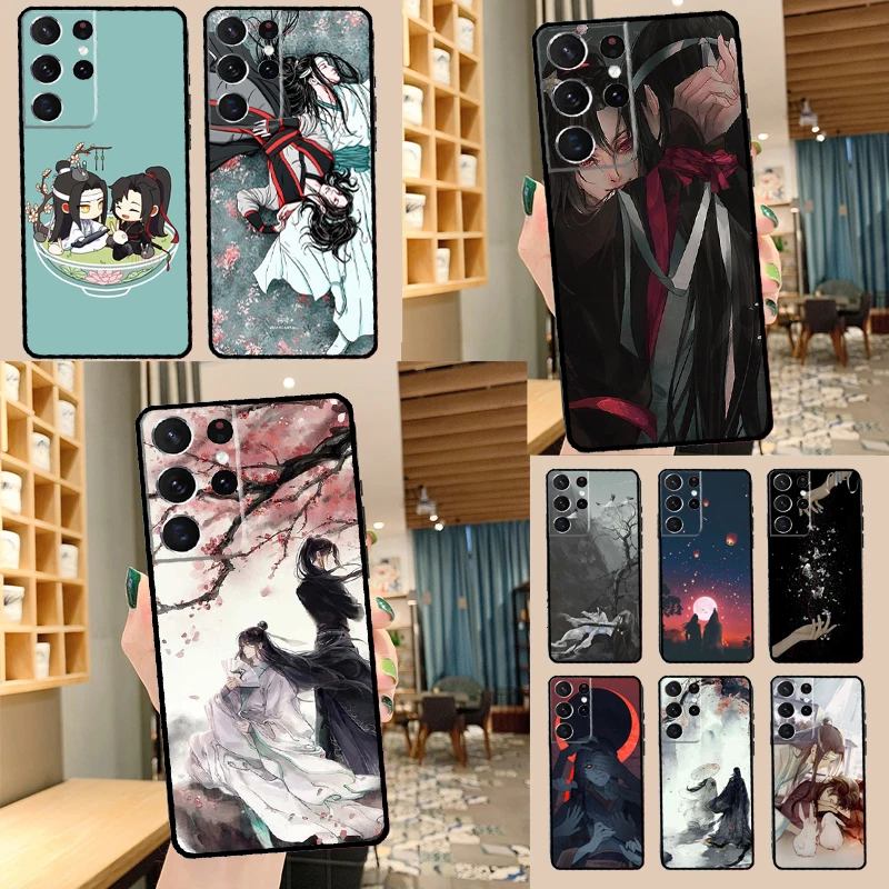 مو داو زو شي الحال بالنسبة لسامسونج غالاكسي S21 S22 S23 الترا S8 S9 S10 نوت 10 زائد نوت 20 الترا S20 FE Coque