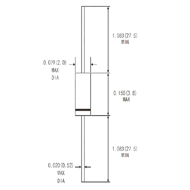 100Pcs 1N4148 IN4148 Doen-35 High-Speed Switching Diodes Nieuwe