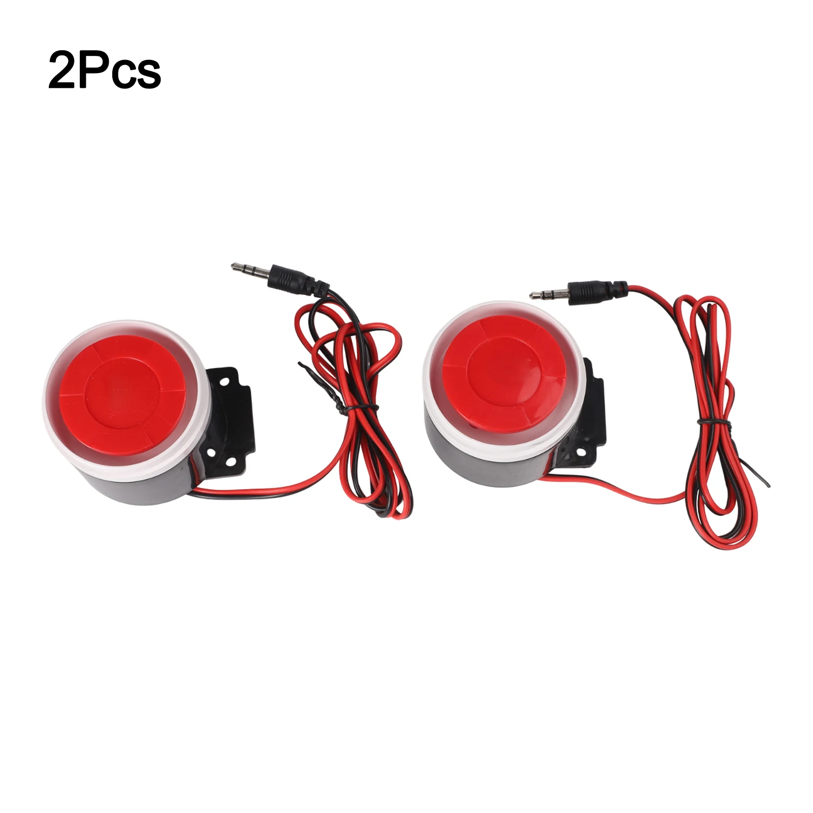 120dB Siren 12V Loud Siren Dimensions As Shown In Picture Metal And ABS Material For Indoor Use 12V DC Powered Alarm System