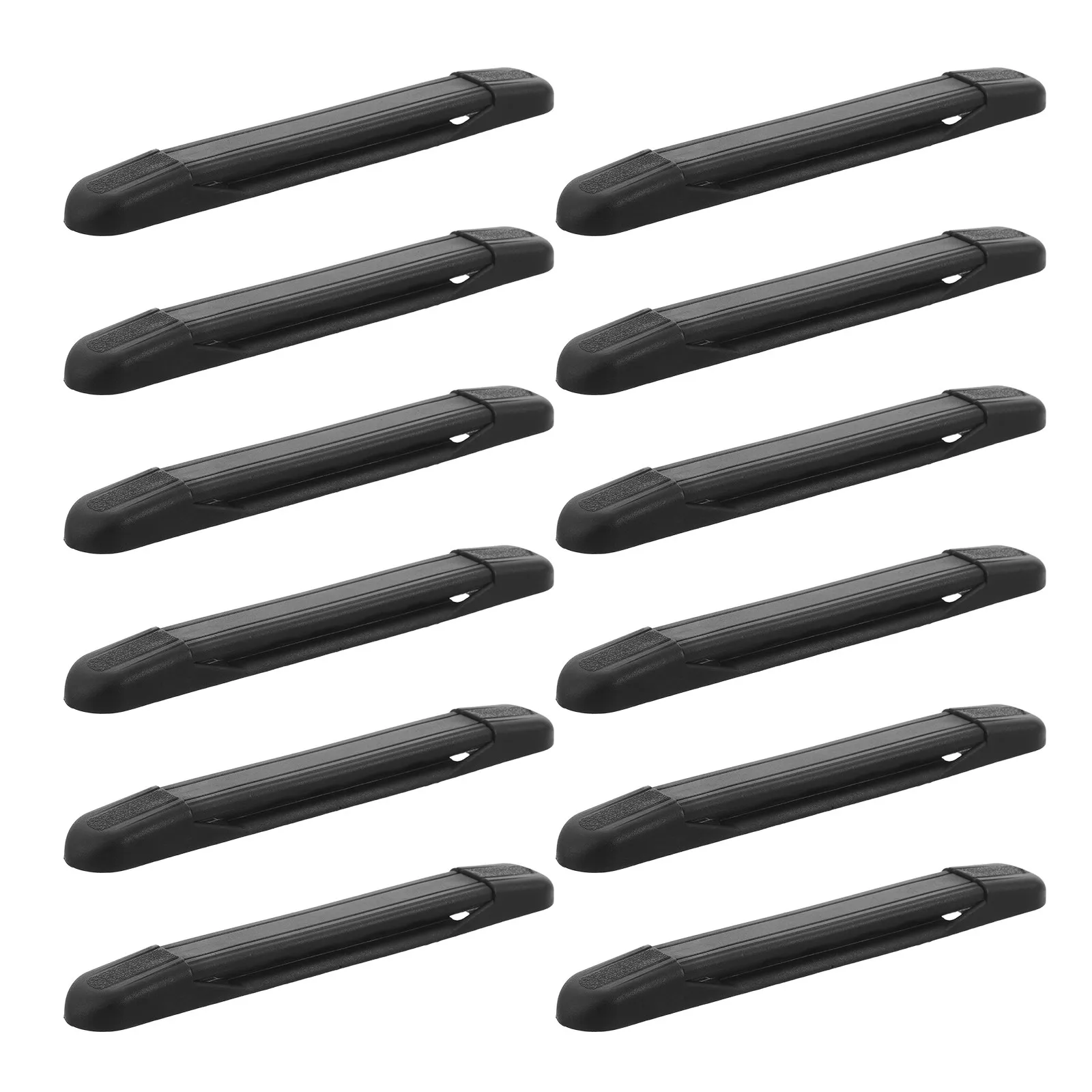 

12Pcs Replacement Luggage Handle High Resilience Plastic Comfort Grip Anti Slip for Suitcase Box Handbag DIY Travel Luggage
