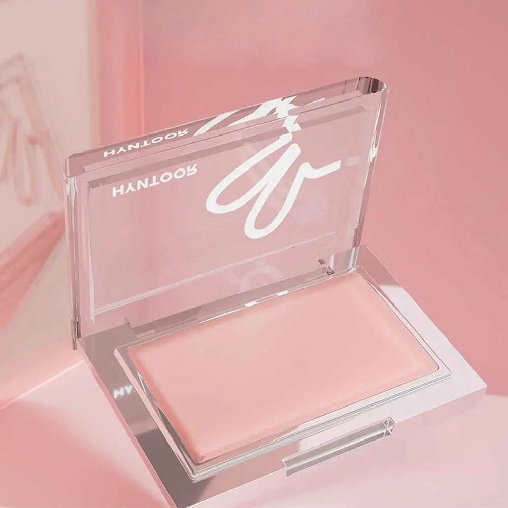 HYNTOOR colorete crema retráctil ampliar el Color 2 en 1 crema colorete y corrector hidratar fácil de usar Maquillaje facial para mejillas