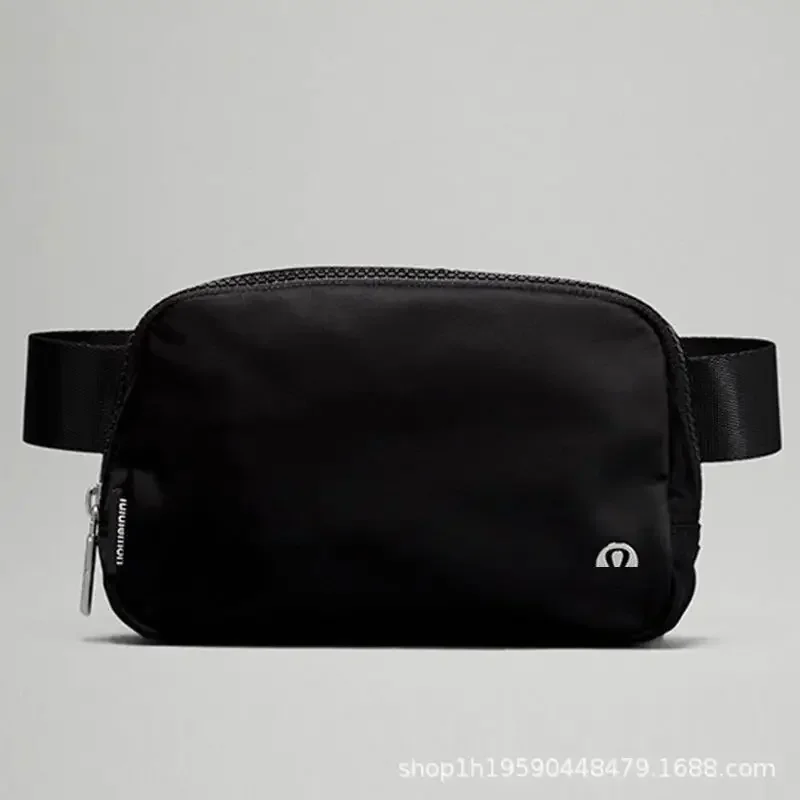 Sports Waist Bag Metal Tag Multifunctional Waist Bag Outdoor Running Waist Bag Mobile Phone Storage Slanted Hanging Bag