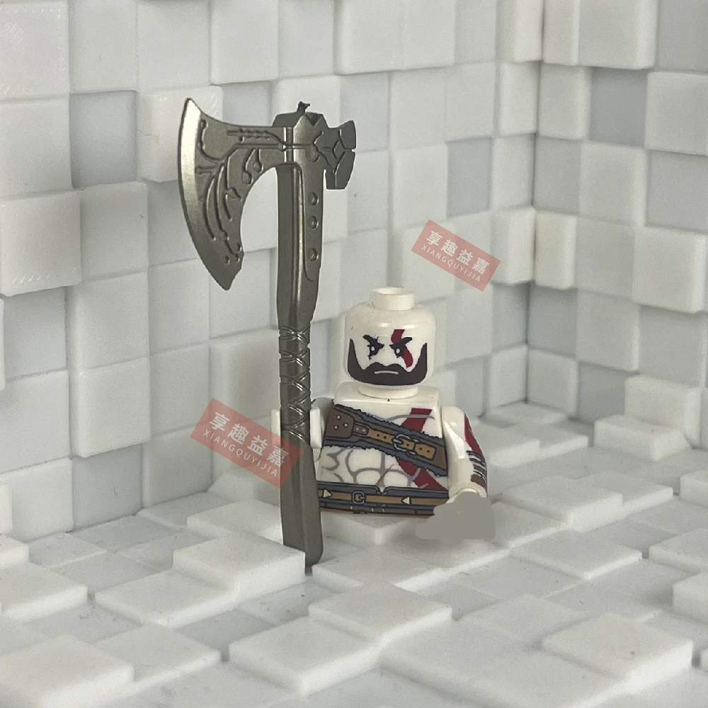 Kratos Warrior Greece Sparta Commander Building Blocks Model Bricks mini Action toy Figures Toy gift for children