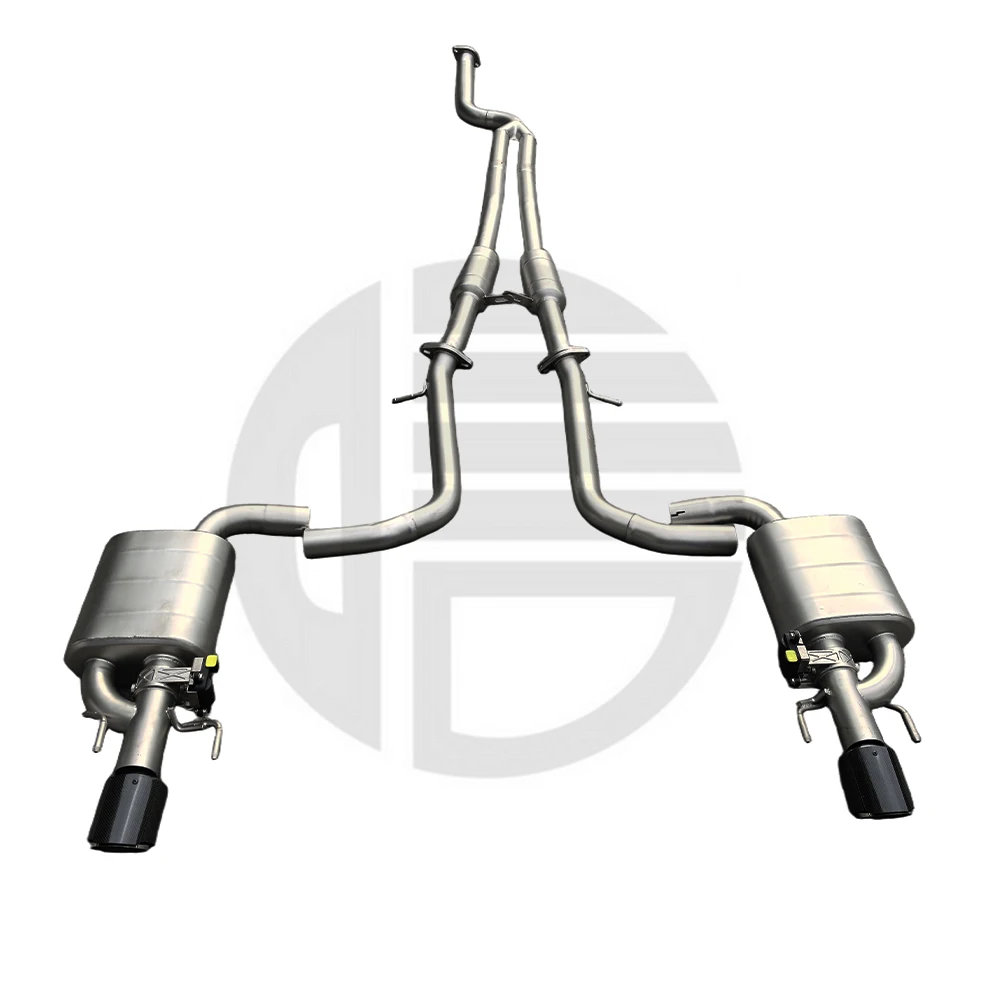 

Cc CarHigh Performance Stainless Steel Exhaust Catback for Lexus IS200T IS300 GS300 With Muffler Valves Exhaust Pipes