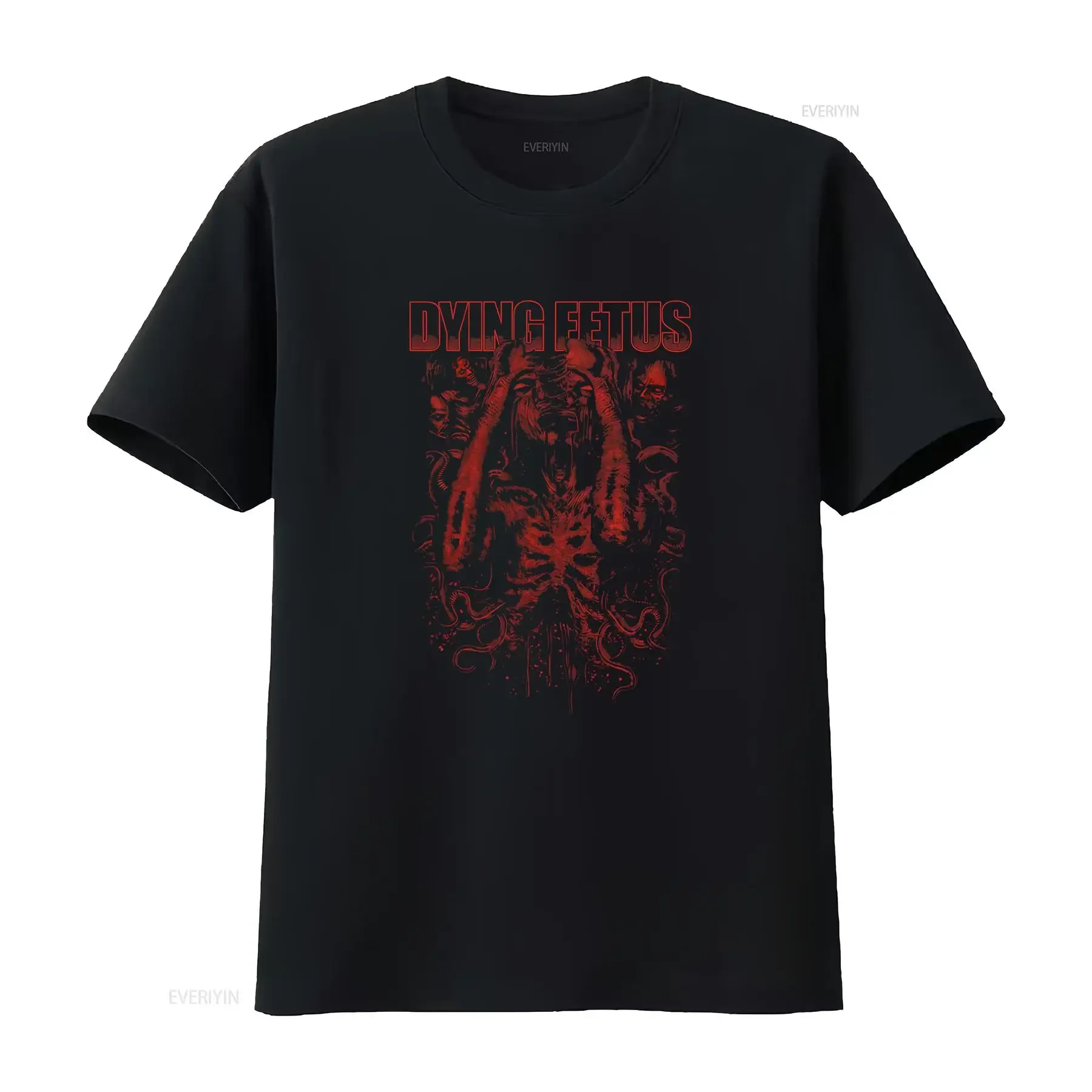 Dying Fetus Pulled Apart 2025 Exclusive Merch T Shirt vintage Washed Soft Unisex Comfortable designer clothes homme Breathable