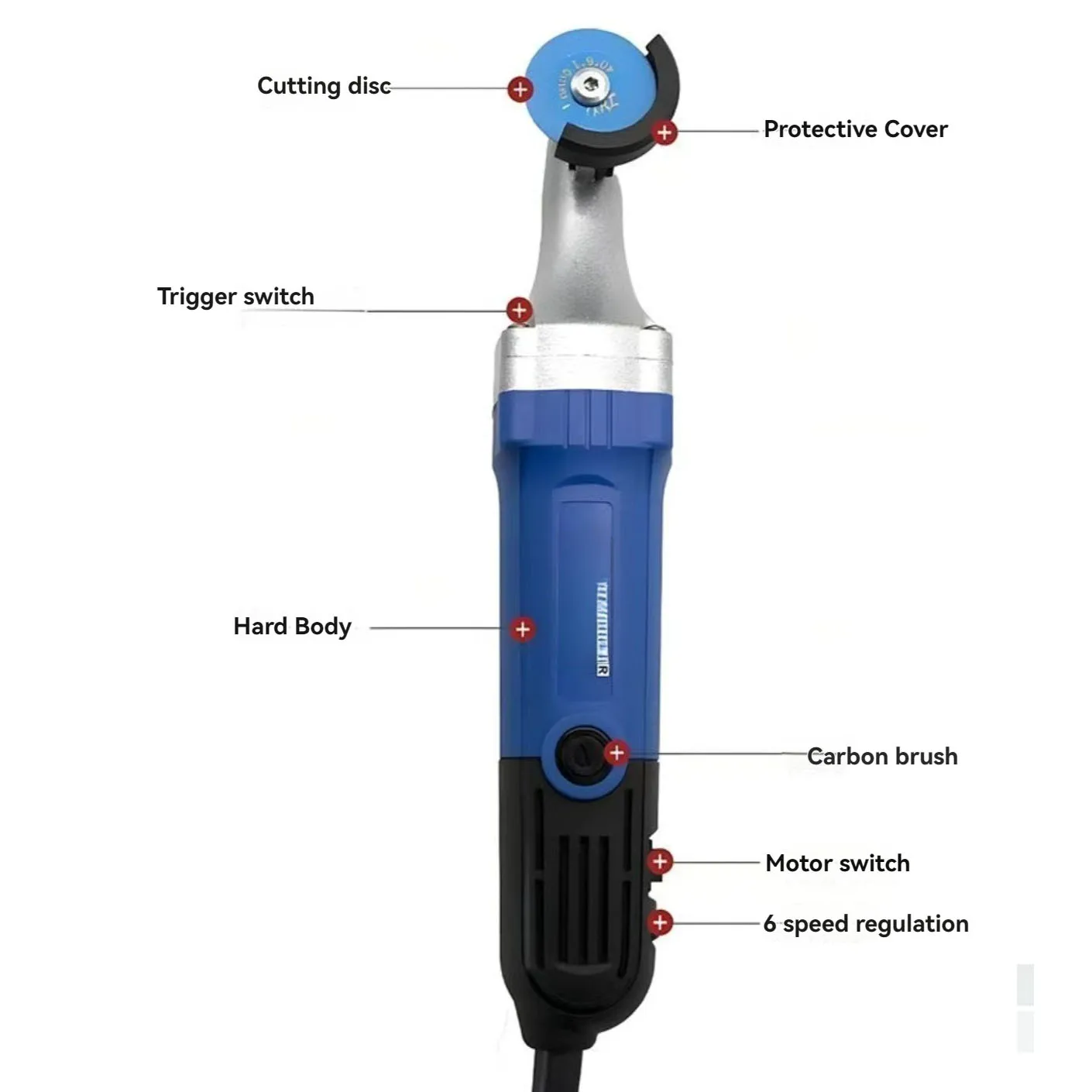 220V Q6 Edge and Corner Cleaning Machine, Blind Spot Cleaning and Speed Regulation Function, New Version, Versatile