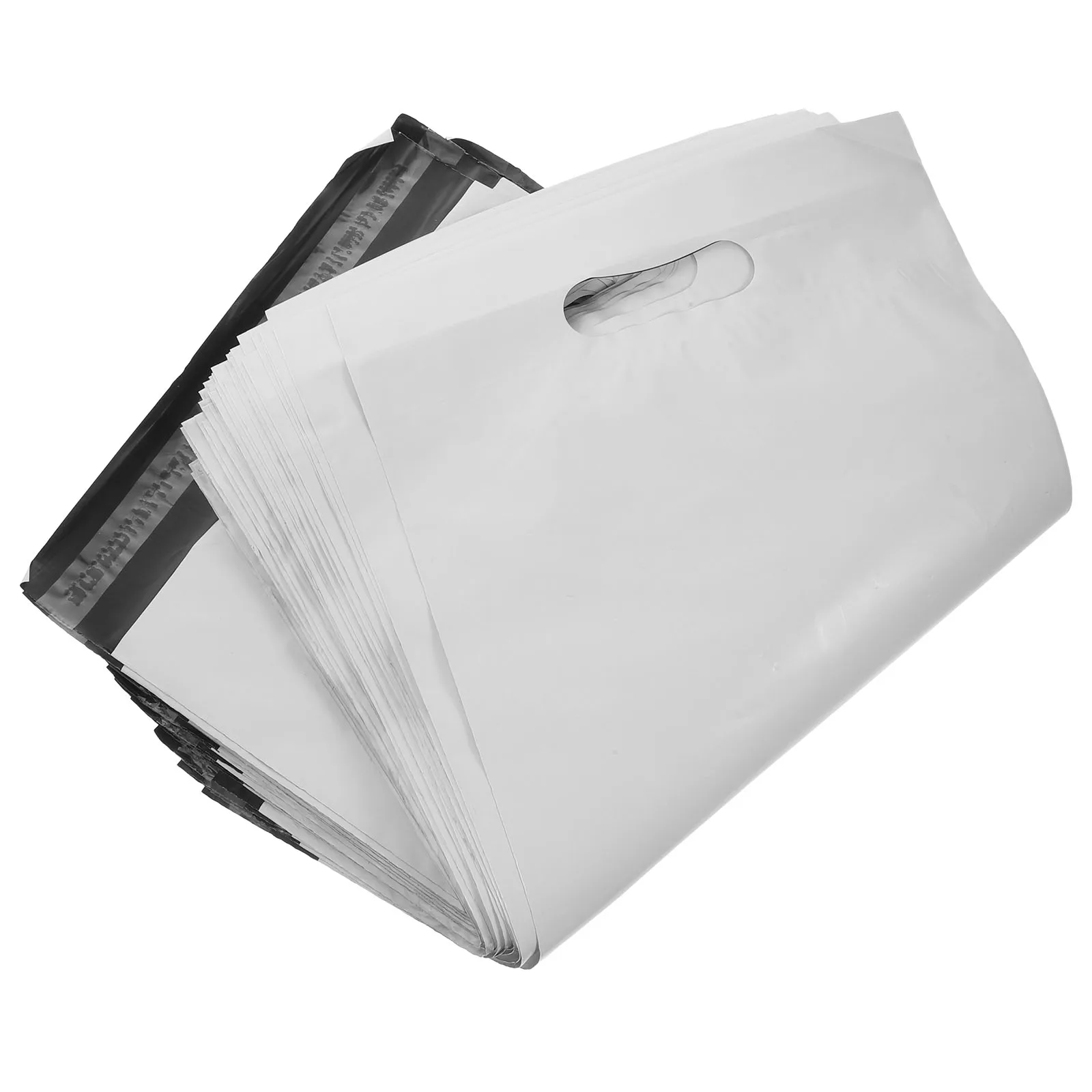 

100pcs Thick Express Bags 26x33cm Clothing Packing PE Material Lightweight Shipping Envelopes White Postal Solution