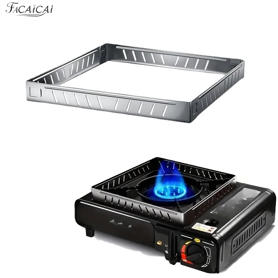 

11pc Camping Stove Wind Guard Windscreen Blocker Compact Detachable Windshield Wind Screen Block for Portable Butane Stoves Gas