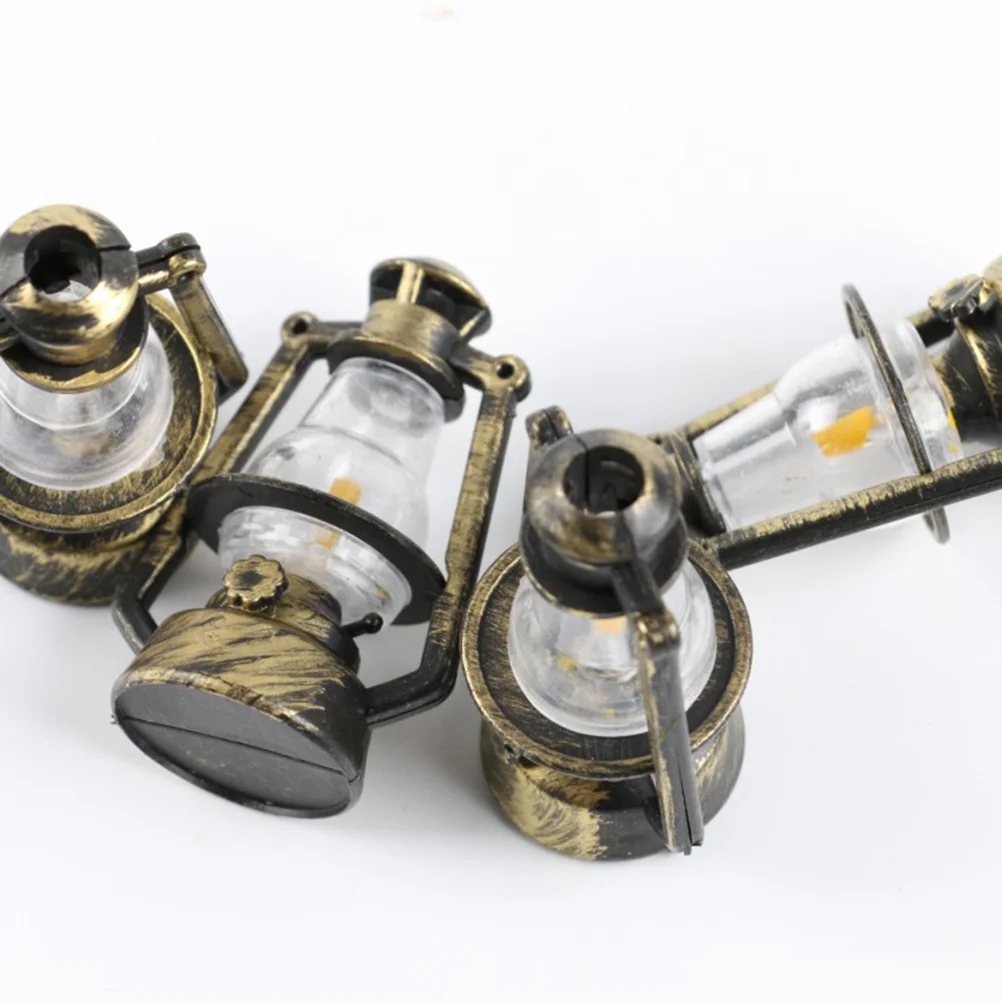 6 stuks retro lamp vintage licht draagbare decoratie voor Halloween Party spookhuis display retro lamp