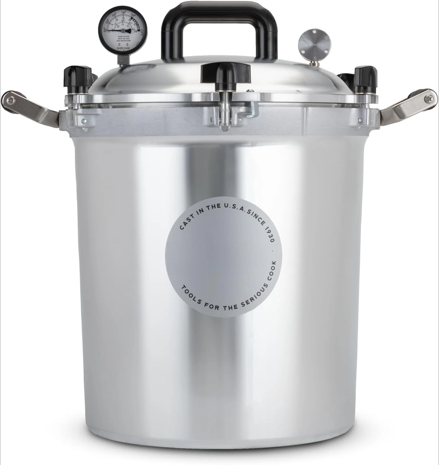 طنجرة/علبة ضغط 30 كيو تي (ذا 930) - نظام إغلاق حصري من المعدن إلى المعدن - سهل الفتح والإغلاق #2