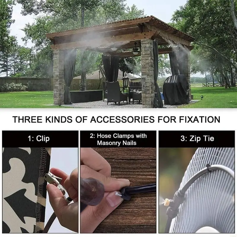 Humidifying Mists Line Outdoor Nebulisers Water Mists Air Coolers Mists Nozzles 55KF