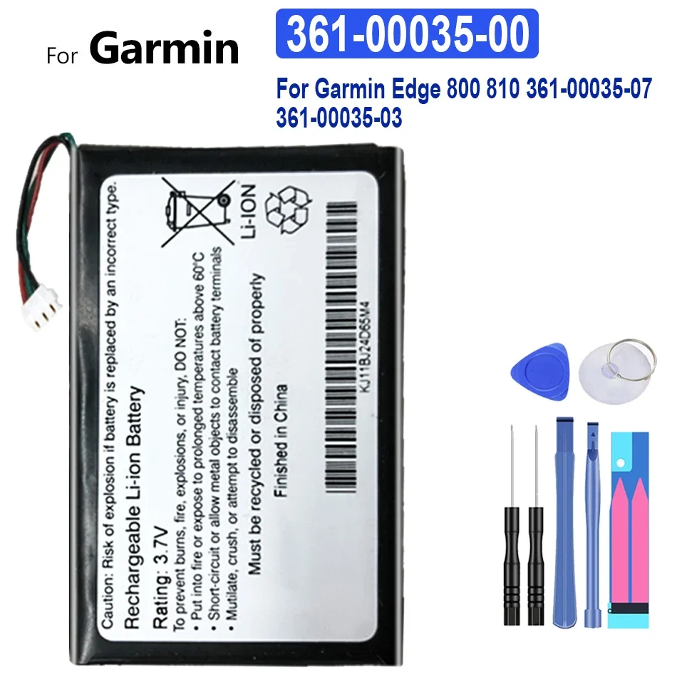 Replacement Battery 361-00019-12 361-00019-14 1240mAh For GARMIN Edge 605 705 GPS 800 810 361-00035-00 361-00035-07 361-00035-03