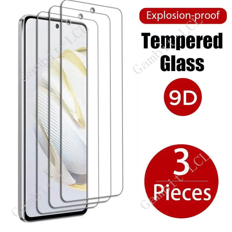 

3PCS For Huawei Nova 10 SE Tempered Glass Protective On Huaweinova10SE Nova10SE BNE-LX1 LX3 6.67" Screen Protector Cover Film
