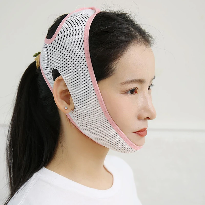 Breathable V Face Bandage Chin Cheek Slimming Beauty Face Lift Band V-Line Shaping Sleeping Skin Care Firming Anti-wrinkle Belt