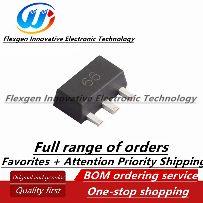 (5 pcs) GALI-S66+ Silk Screen 66 Package SOT-89 RF Amplifier IC Chip