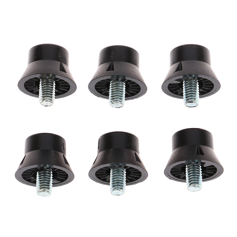 

6Pcs Football Shoe Replacement Parts Spikes 13/16mm Durable Football Shoe Studs For 5MM Threaded Football Shoes