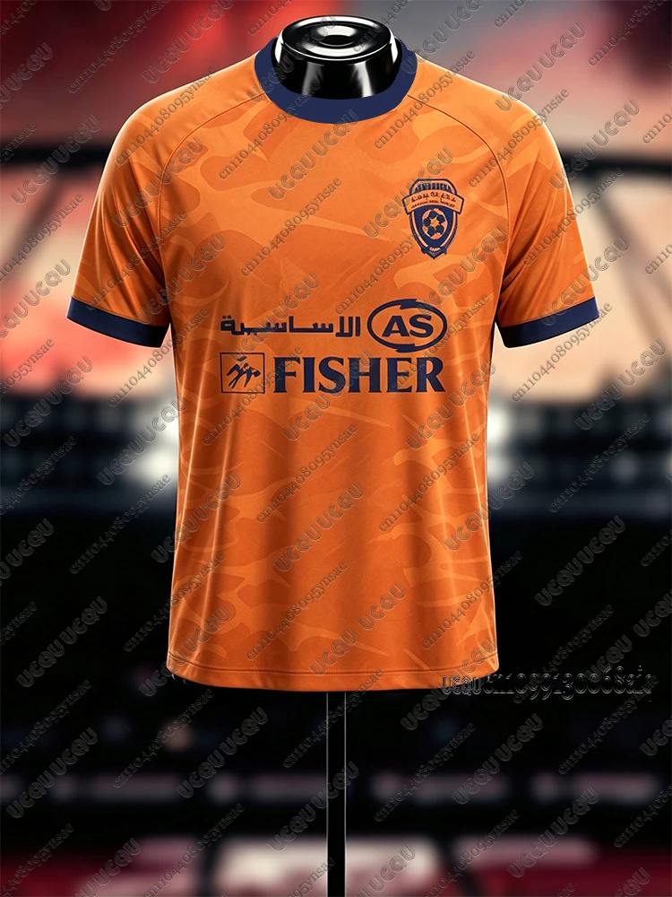 Summer New Men Football Jerseys Cycling Sports Shirts Al Fayha Fc Home Away Kits Quick Dry Jerseys Adult/Kids Team Uniform view 3
