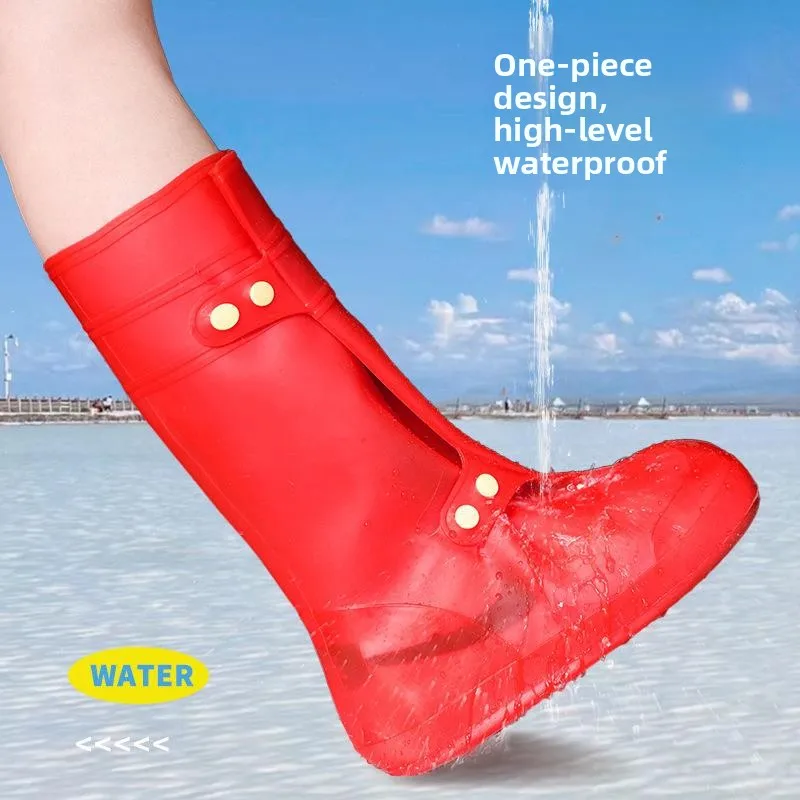 Desert Sandproof High-Tube Boot Covers Outdoor Hiking Shoes Protection Beach Play Sand Freezing Durable Waterproof Shoe Covers