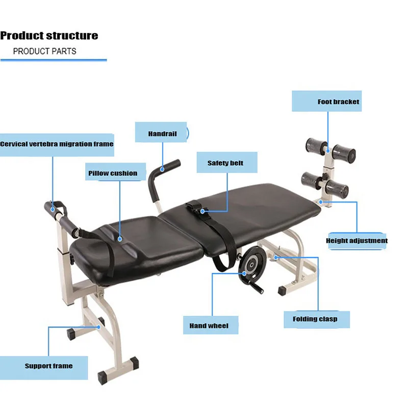 SRHXQ-Medical Tensor for Lumbar, Lumbar Disc, Traction Bank for Home