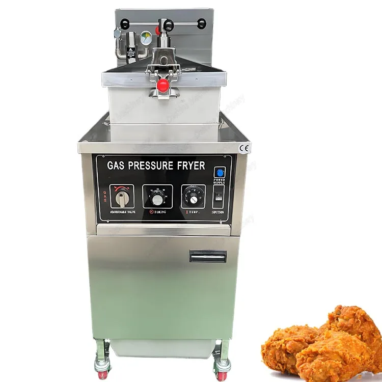 

Commercial Digital Type Fryer Chicken Gas Pressure Frying Machine Brosted Fried Chicken Machine