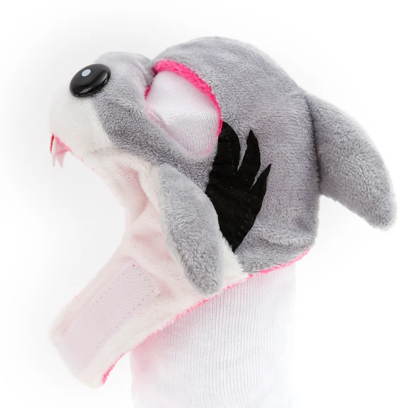 Funny Dog Cat Costume Warm Hat Rabbit Shark Chick Tiger Whale Bee Frog Pet Cosplay Cap Dog Cat Plush Hat New