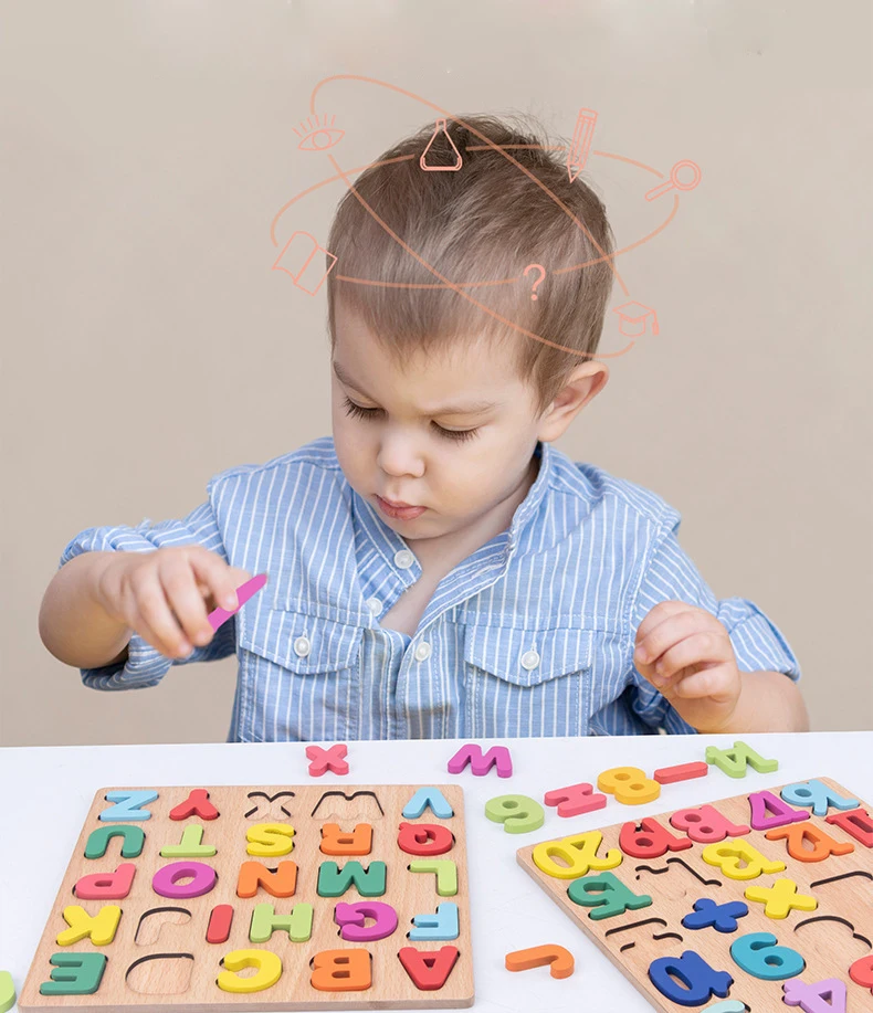 Zapatos de madera con cordones para niños, juguetes educativos de aprendizaje Montessori, rompecabezas de alfabeto, tablero, corbata, cordones, juguete para niños pequeños