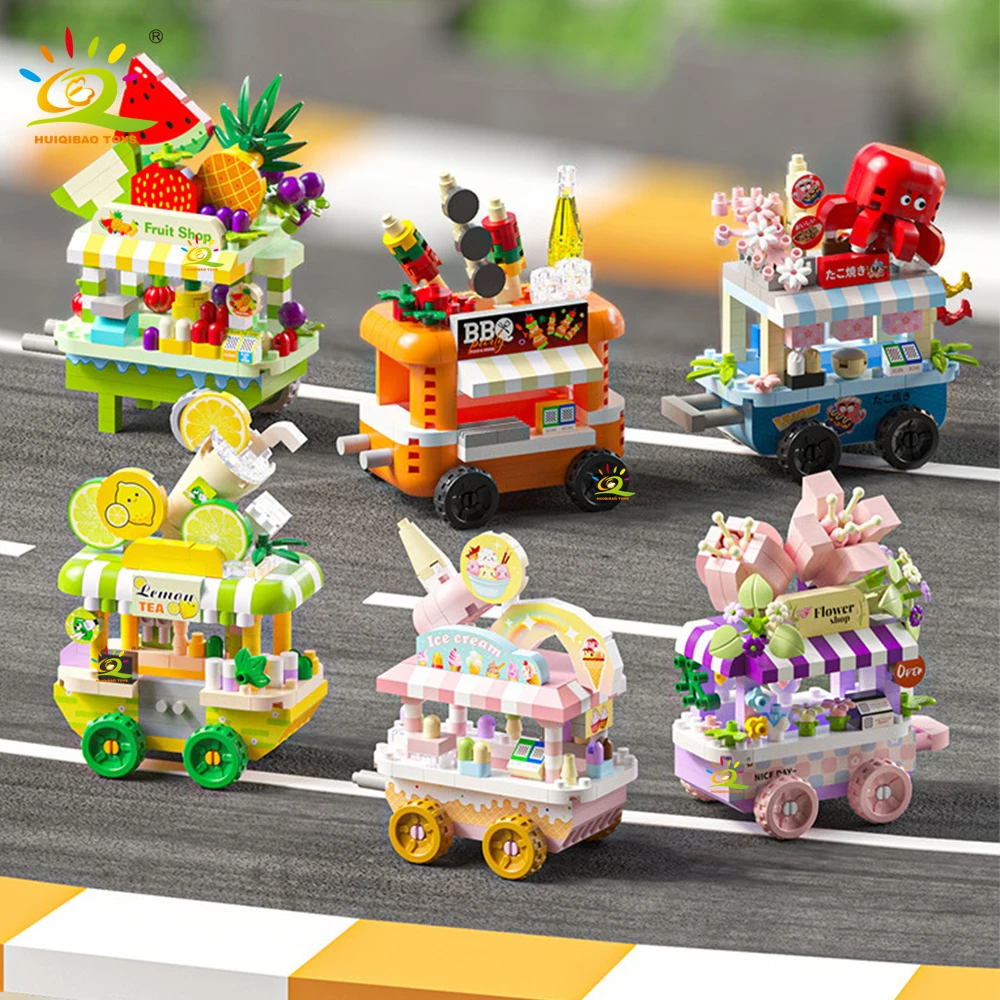 Kids Toys Stores - HUIQIBAO DIY Food Street View Shop