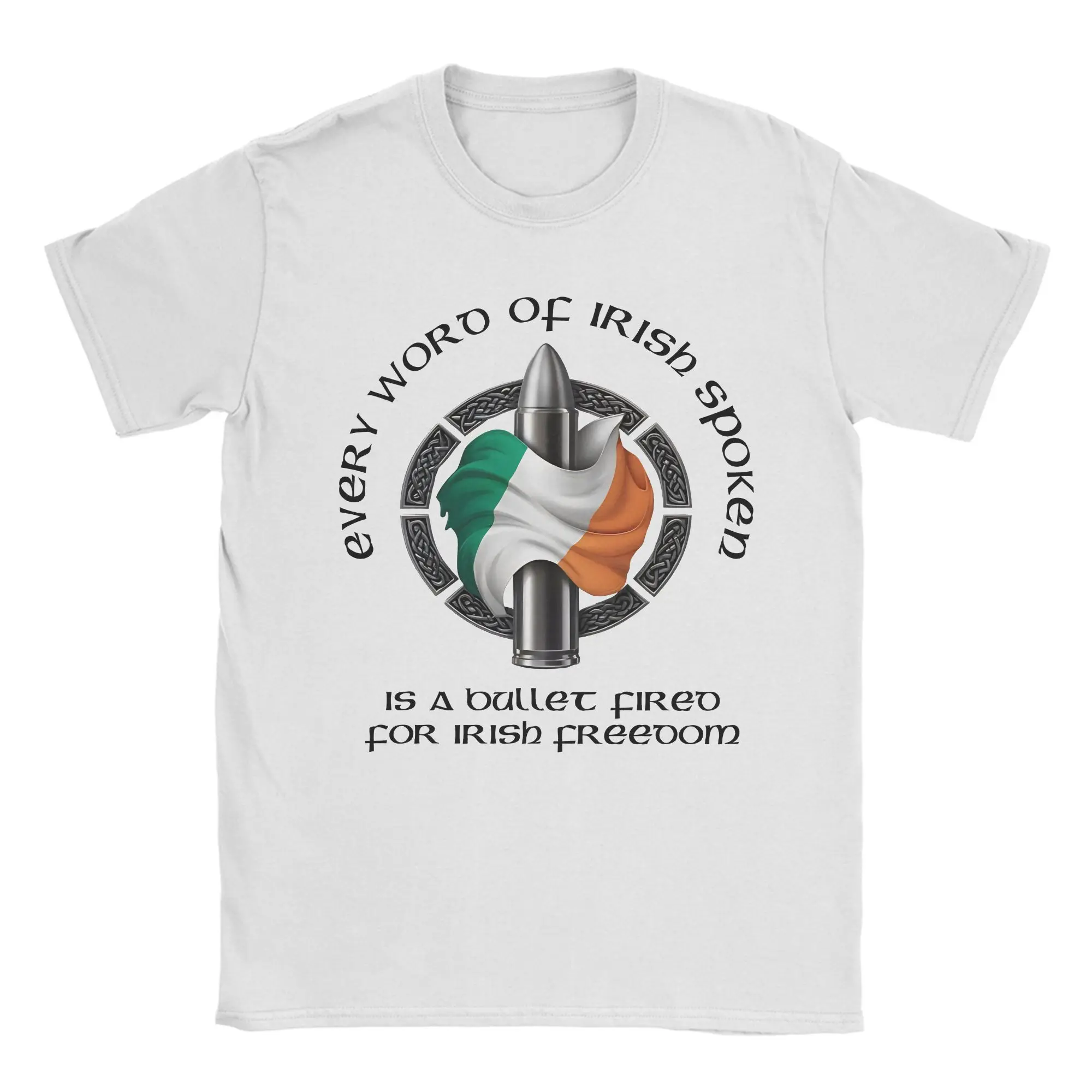 KneeCap Belfast Irish Accessories Camiseta unisex de algodón con estampado gráfico, ropa