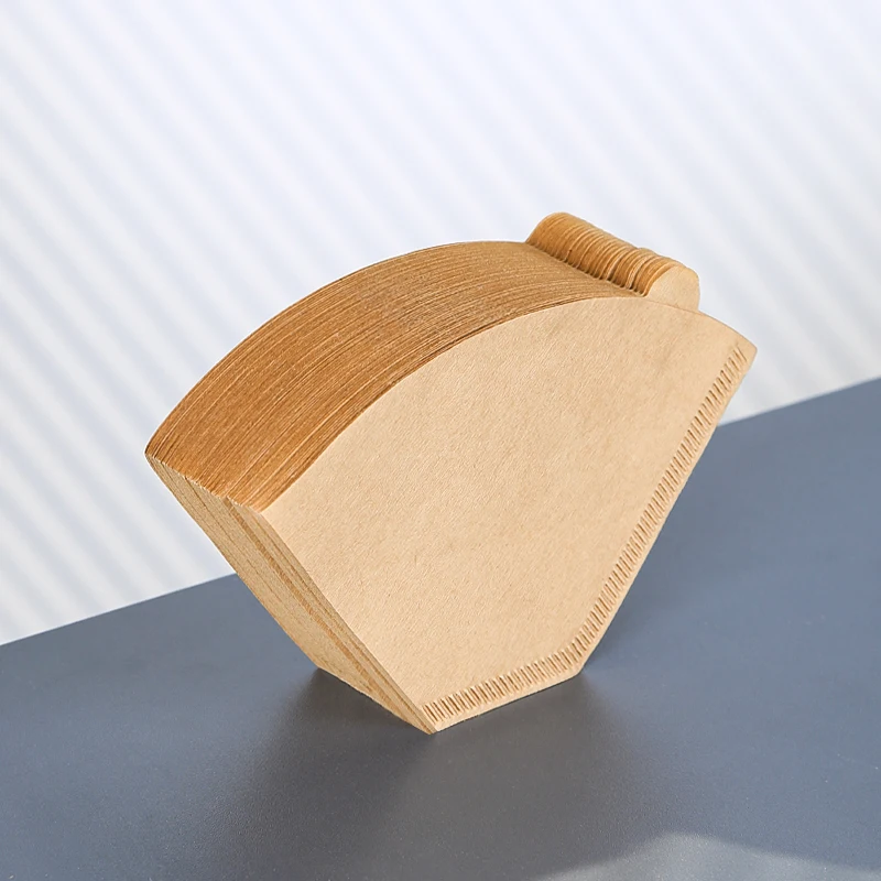 High Quality U-shaped Brown Portable Hand Brewed Drip Coffee Filter Paper