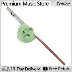 Solid Wood Flute Cleaning Rod Professional Through Bar Red Woodwind Instrument Accessories Red Wood Cleaning Rod For Flute