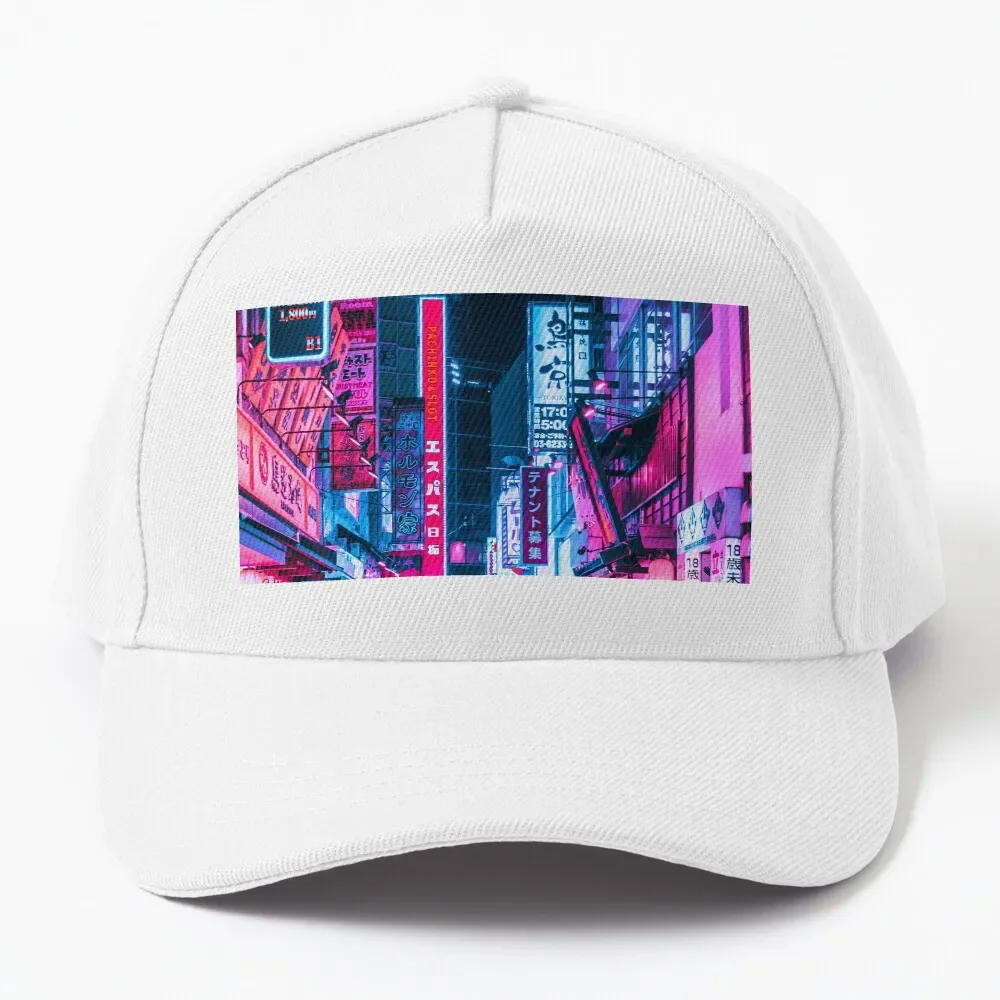 

Rushing Into Tokyo's Neon Baseball Cap Dropshipping Golf Hat Hat Girl Men'S