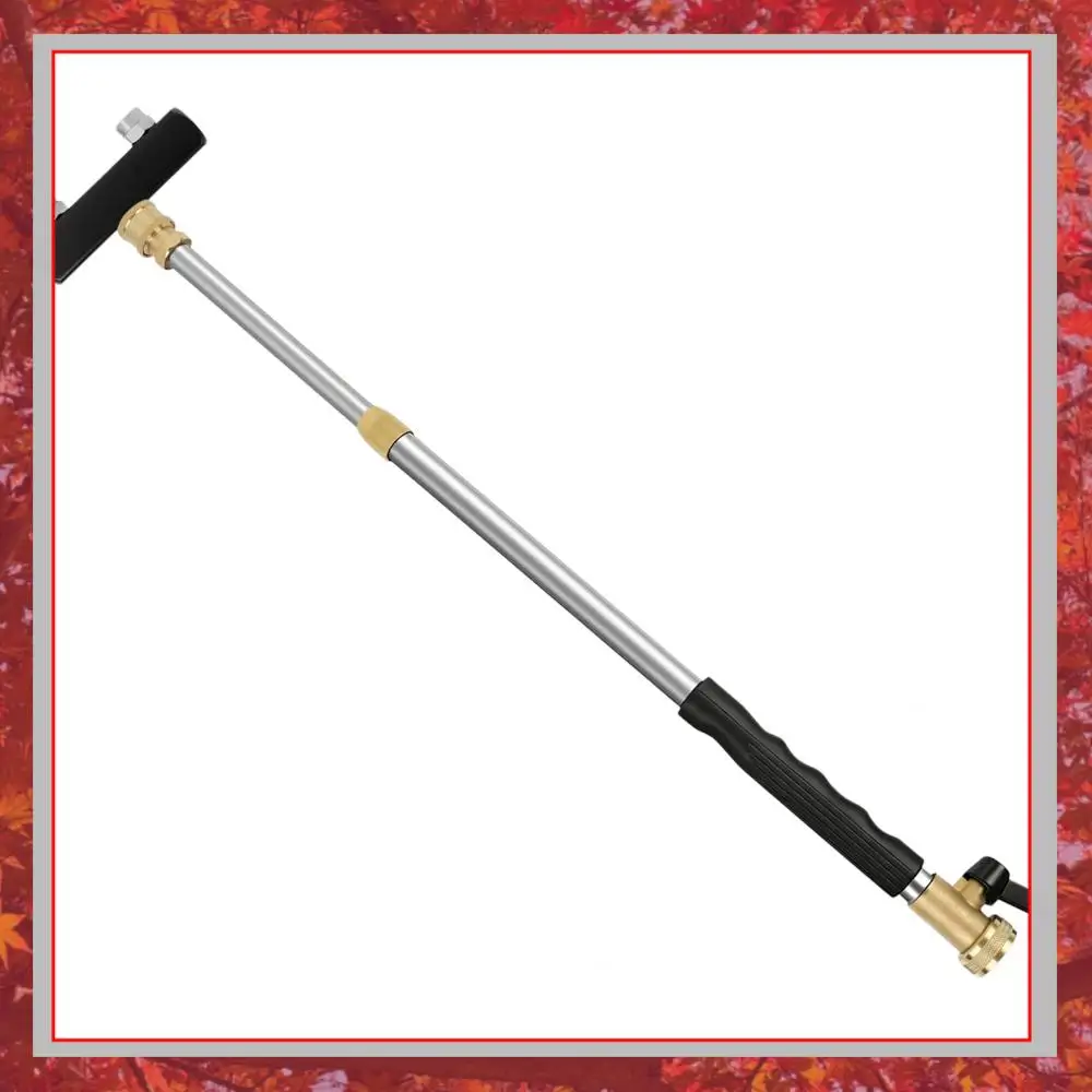 Extendable Power Washer Wand with 3 Different Nozzles and Gloves High Pressure Power Washer for Car Washing Patio and Floor