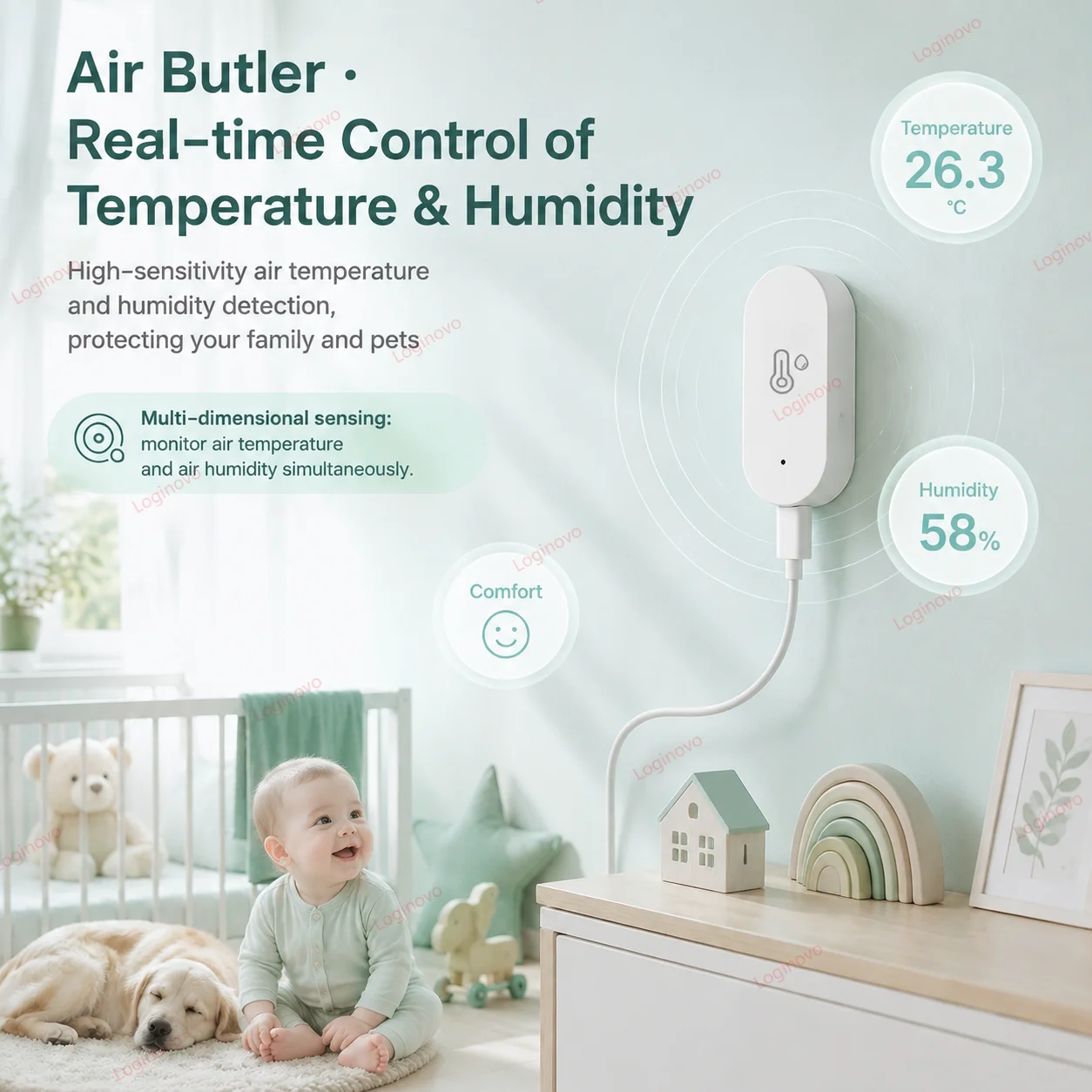 선택 사양인 NTC 외부 온도 센서가 장착된 지그비 온 - Smart Home Project 리뷰 및 가격