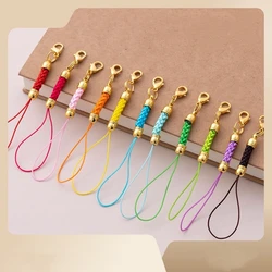 10pcs Keychain Rope With Jump Ring Lanyard Lariat Strap Cord For DIY Keyring Pendant Crafts Jewelry Making Supplies Wholesale