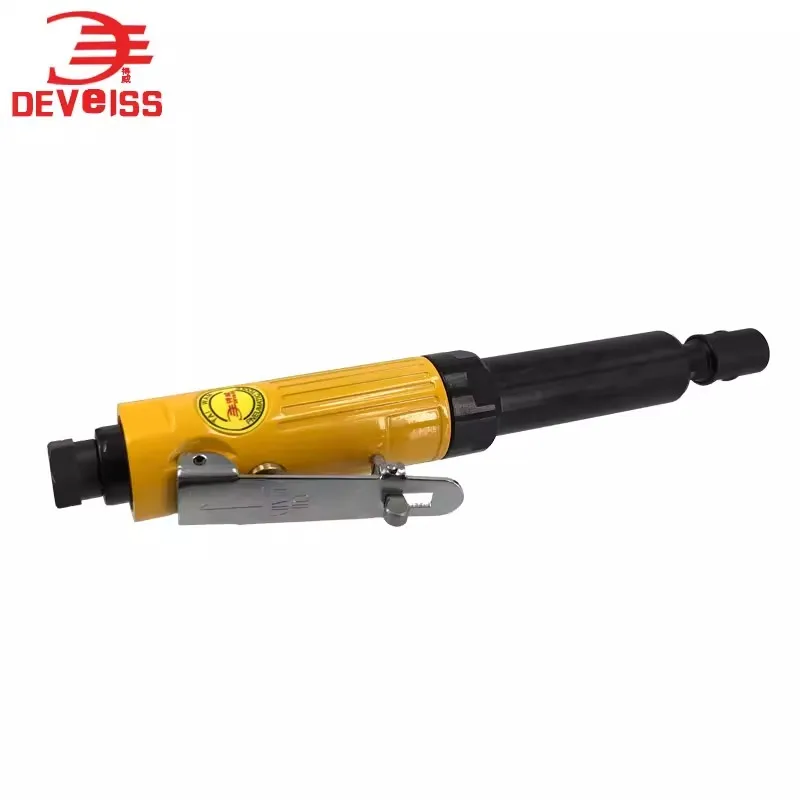 At-7033Lm Pneumatic Engraving Machine Industrial Grade Pneumatic Extended Air Grinder Engraving Machine 6mm Grinder