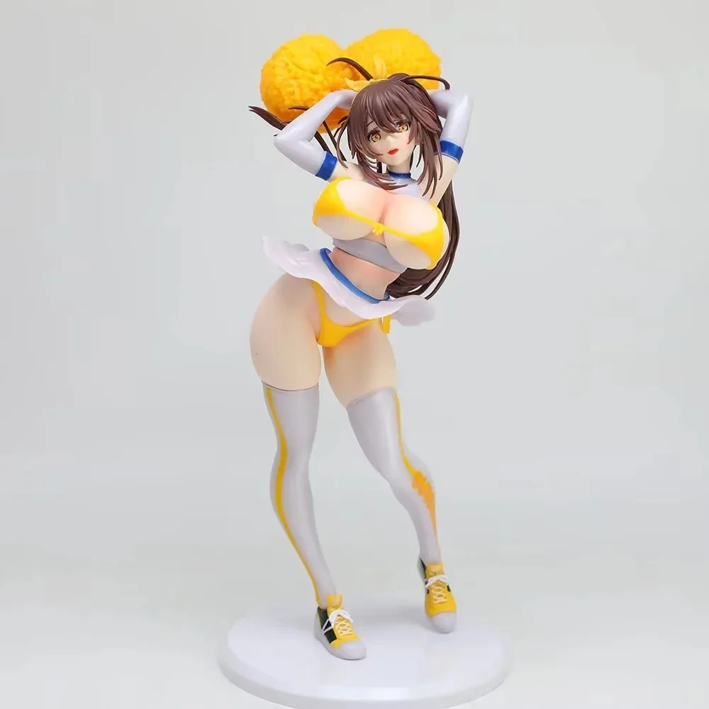 

Anime Cheerleader Captain PVC Action Figure Collectible Model Doll Toy 26CM