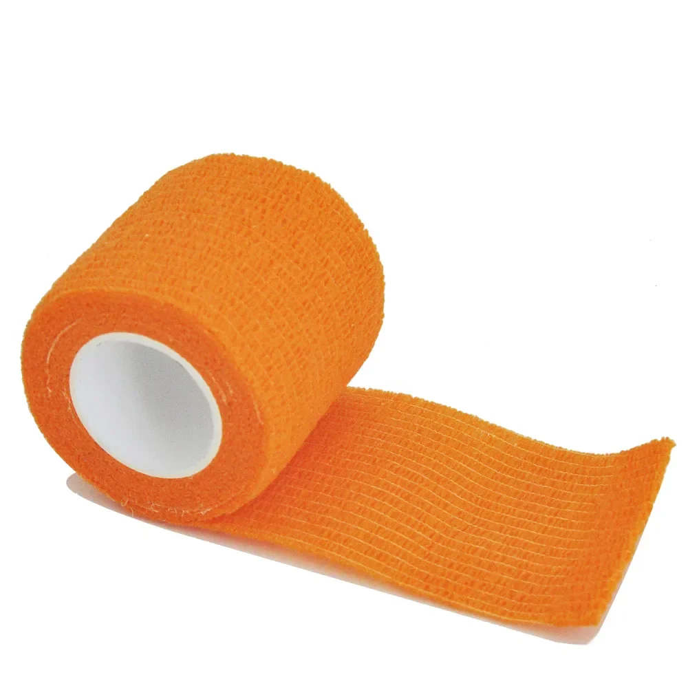 1/6 stücke 5*450 cm Einweg Selbst-klebe Flex Elastische Camouflage Verband Tattoo Griff Grip Rohr wrap Ellenbogen Stick Motion Band